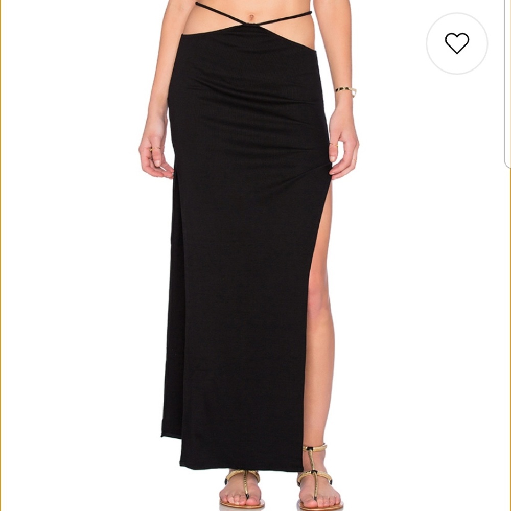 NWT - Indah Gigi Maxi Skirt - Color: Black, Size M